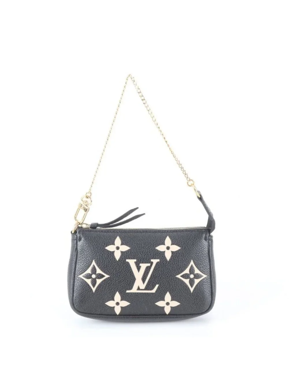 Louis Vuitton Monogram Empreinte Mini Pochette Accessoires Leather Handbag